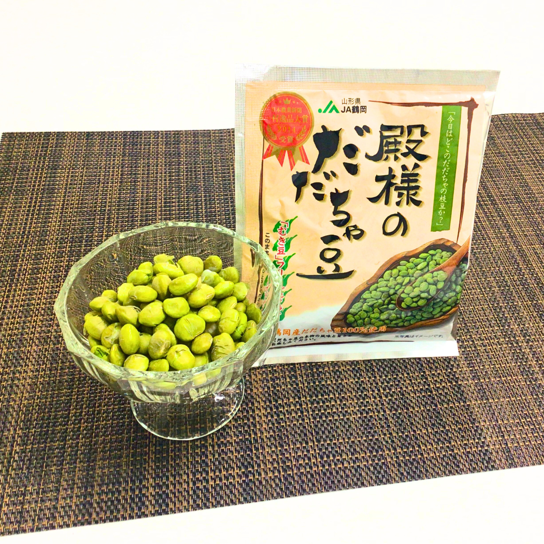 殿様のだだちゃ豆フリーズドライ｜道の駅米沢